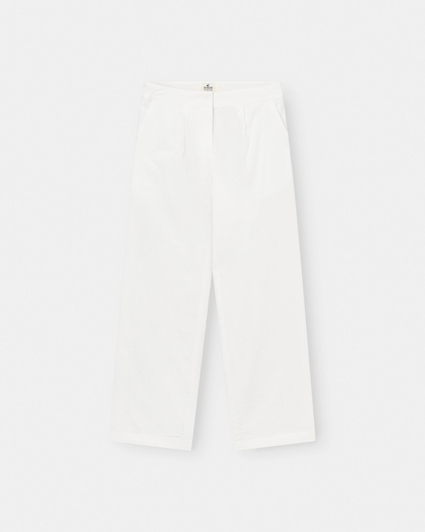 Hør Suitpants Hvid | Skagen - clothing.dk